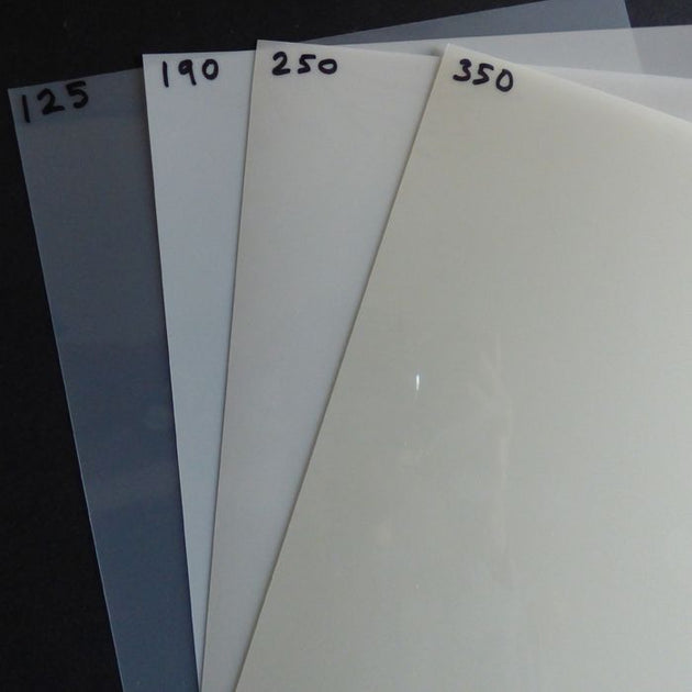 190 Micron Mylar sold per meter