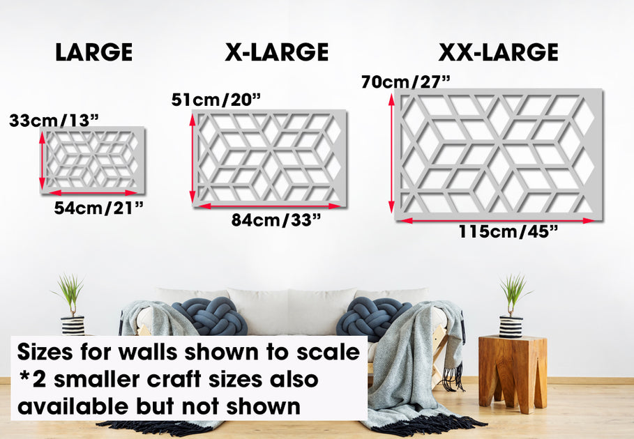 3d wall deals stencils