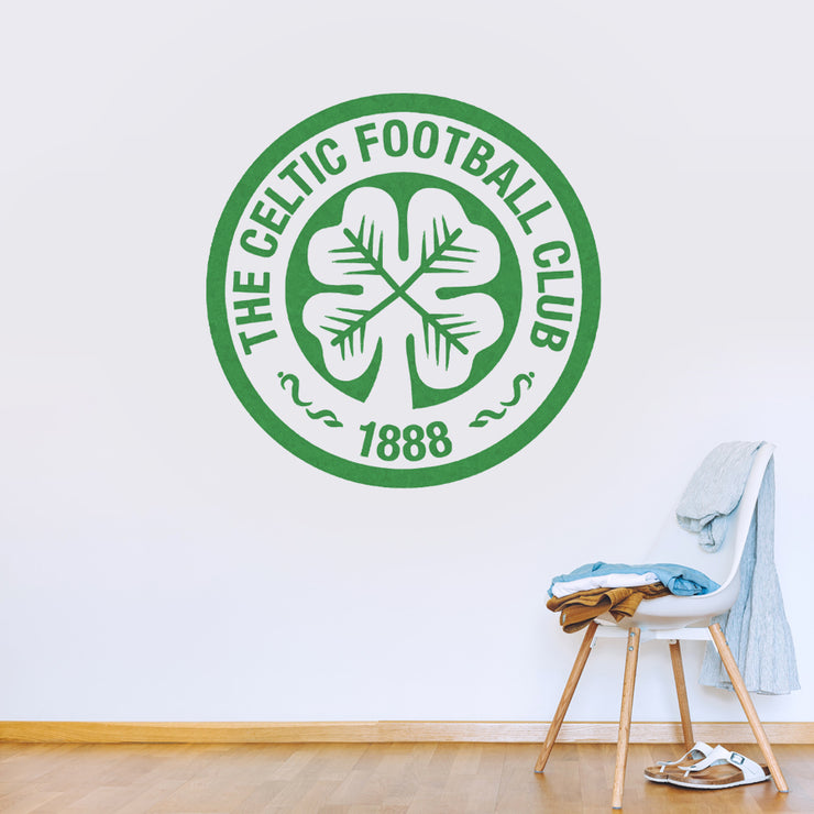 CELTIC Football Crest Stencil