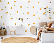 ORANGES Fruit WALL Pattern STENCIL