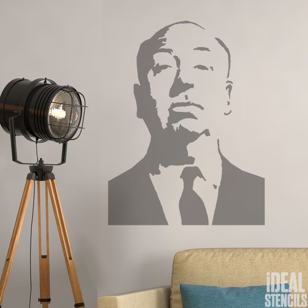 alfred-hitchcock-stencil-ideal-stencils-idealstencils