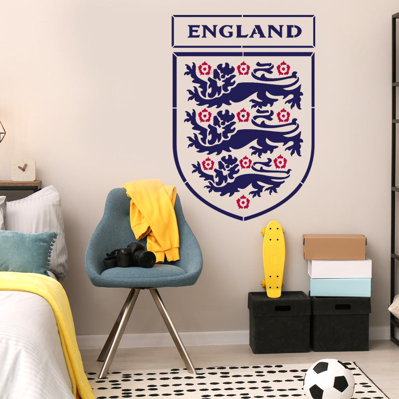 England Football Crest Stencil – IdealStencils